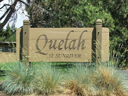 Quelah At Sunriver sign