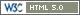 Validated HTML 5.0